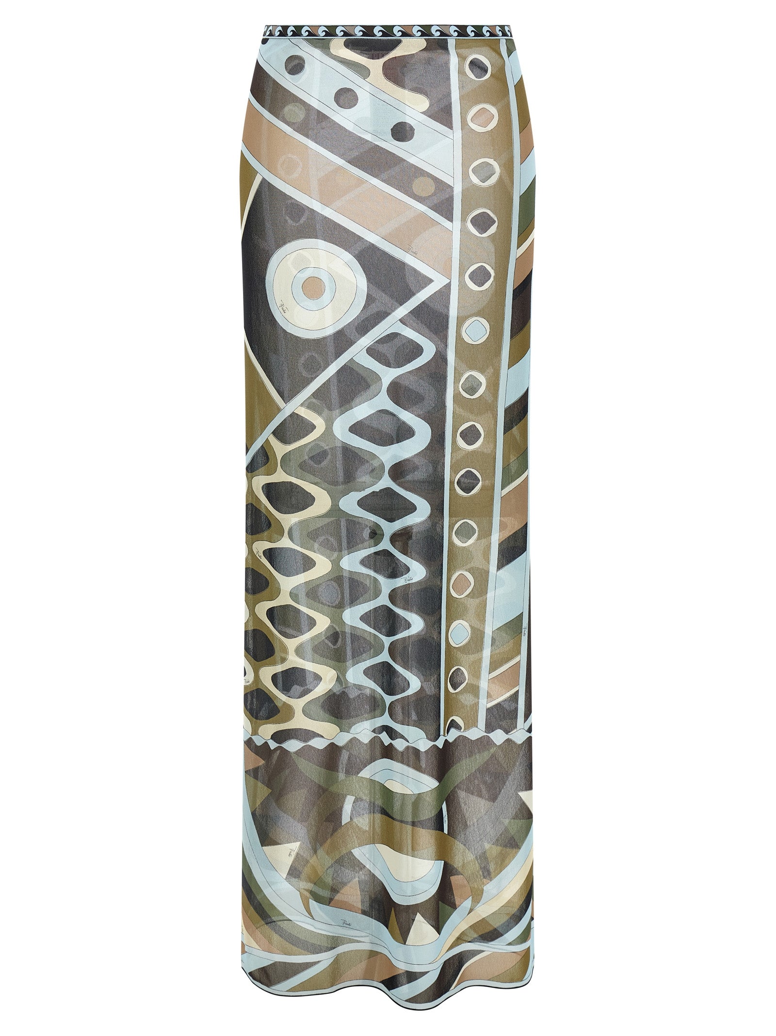 Emilio Pucci Multicolor Polyamide Mini Women's Skirt