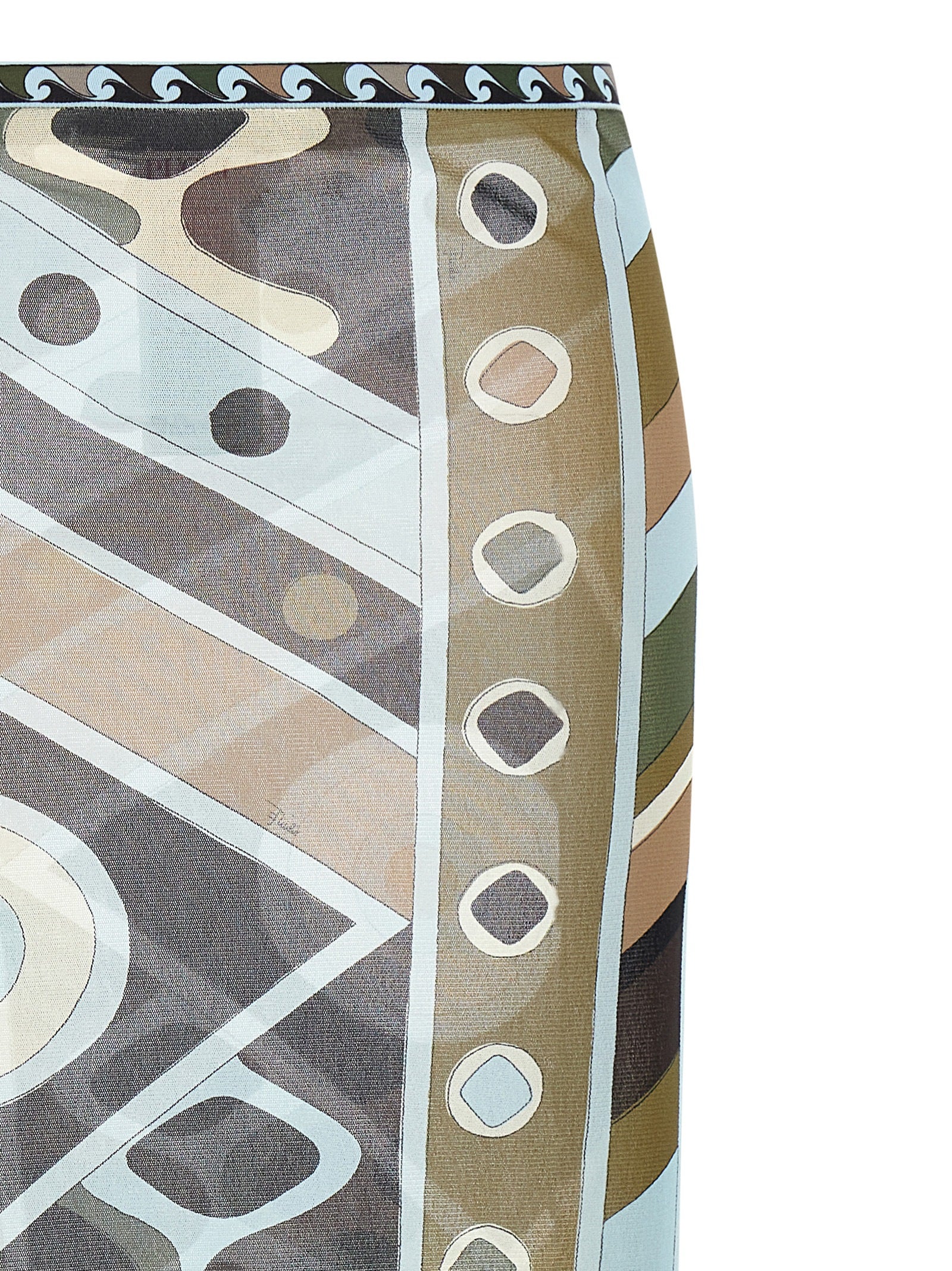 Emilio Pucci Multicolor Polyamide Mini Women's Skirt