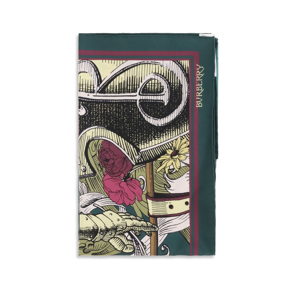 Burberry Bicolor Silk Men's Scarf