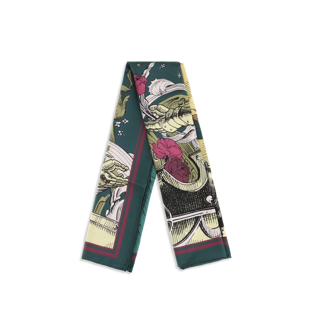 Burberry Bicolor Silk Men's Scarf