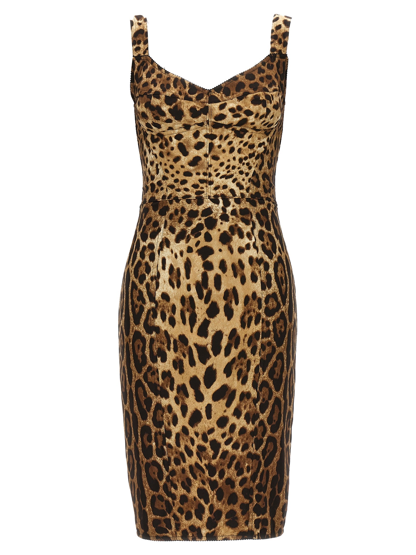 Dolce & Gabbana Multicolor Silk Cocktail Women's Dress