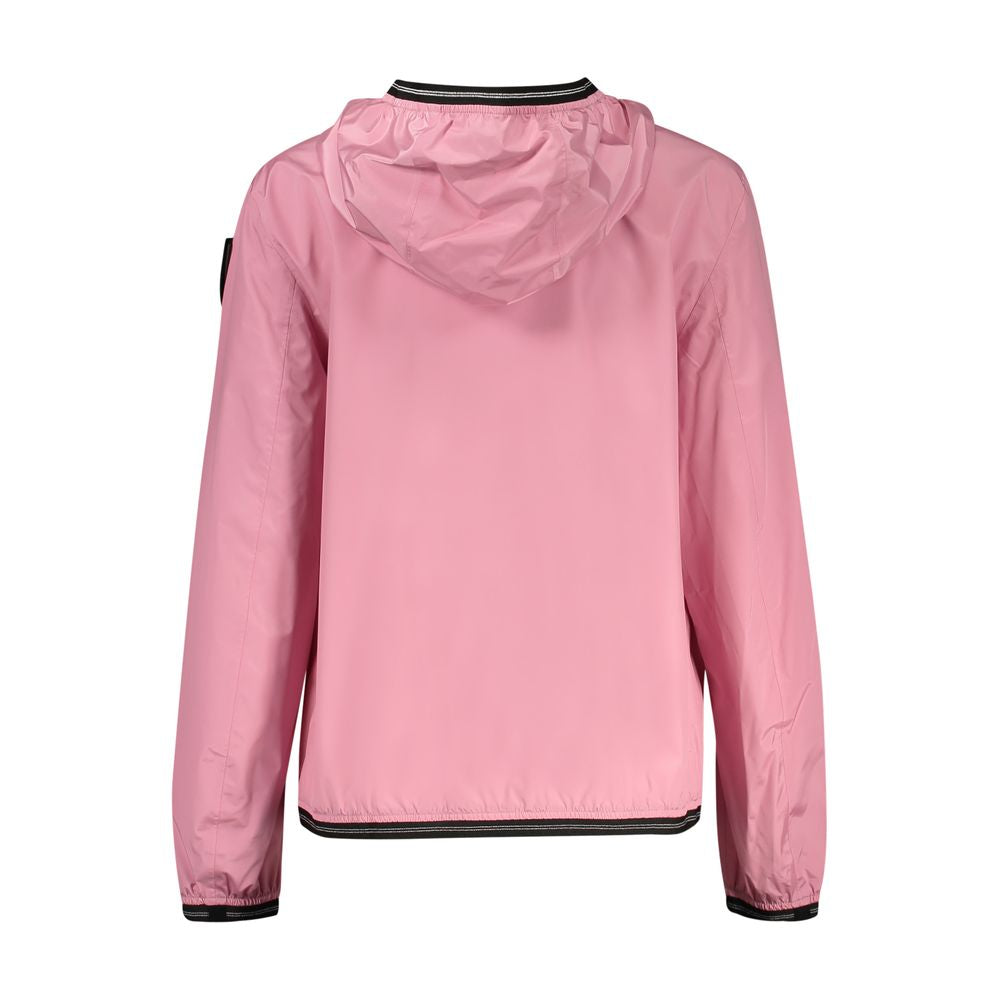 Blauer Rosa Poliammide Women's Women's Jacket