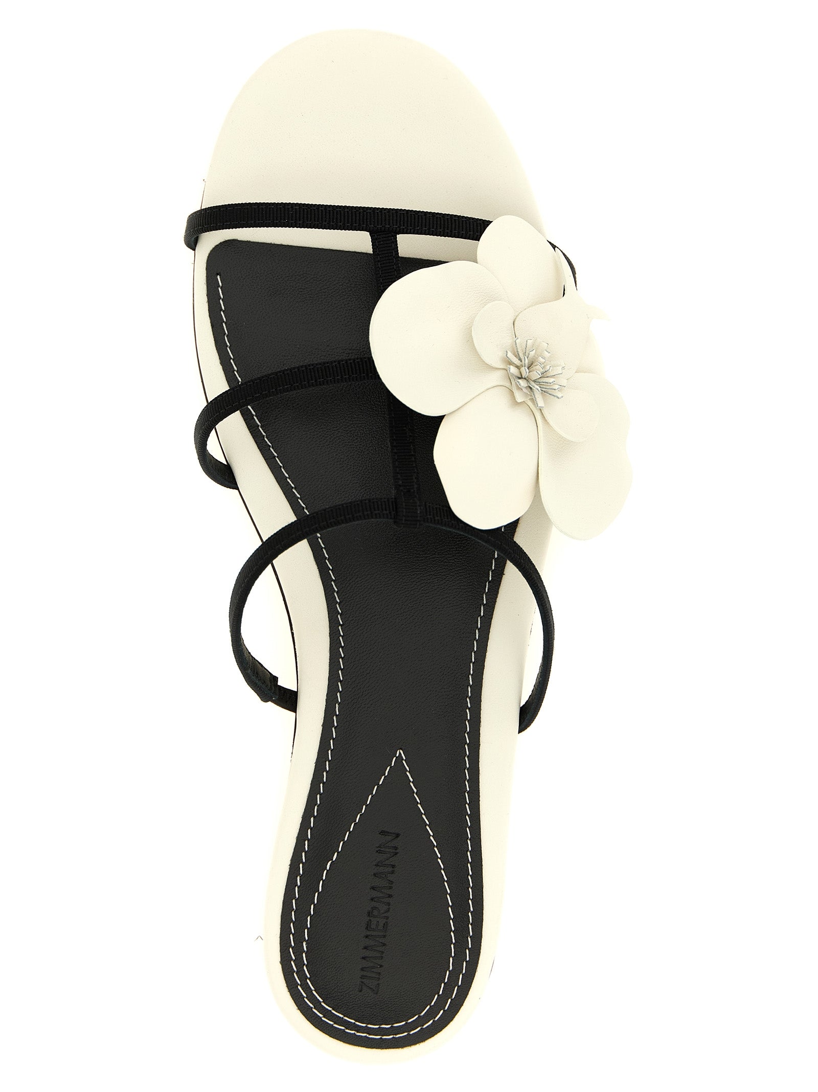 Zimmermann Bicolor Leather Women's Slides