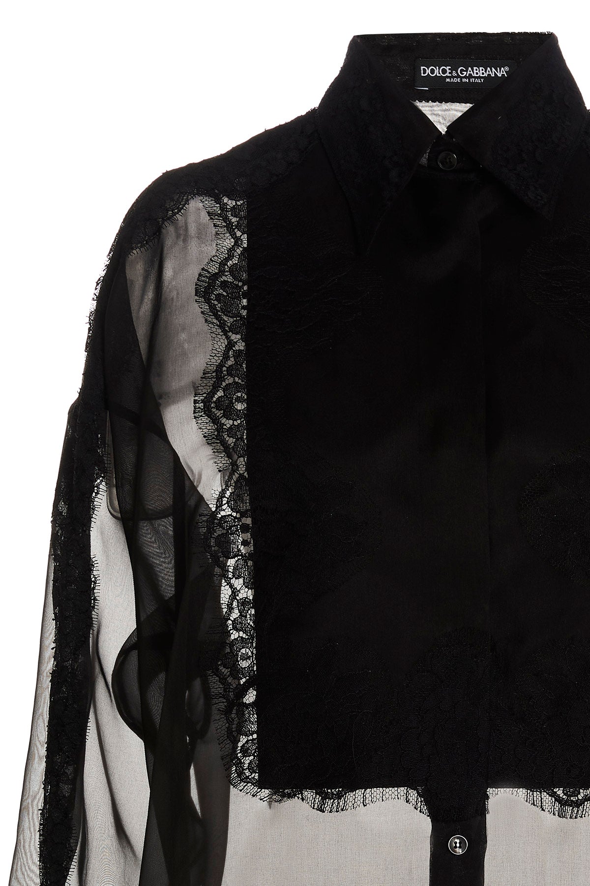 Dolce & Gabbana Black Silk Women's Blouse