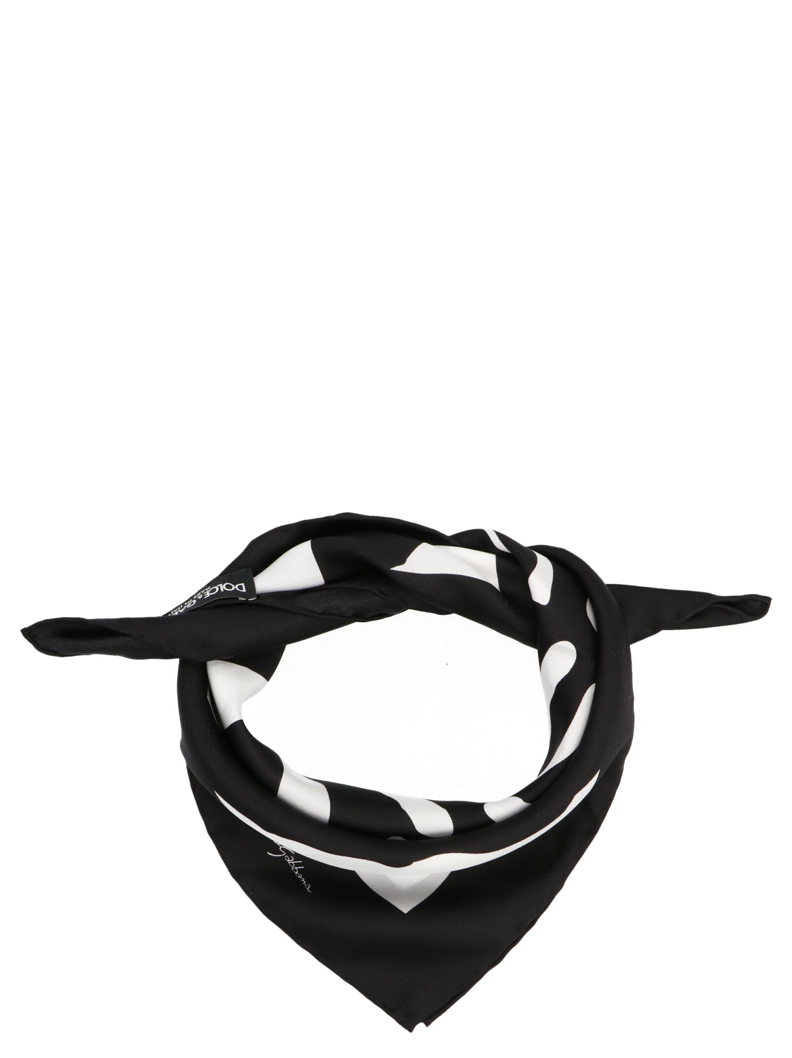 Dolce & Gabbana Bicolor Silk Women's Scarf