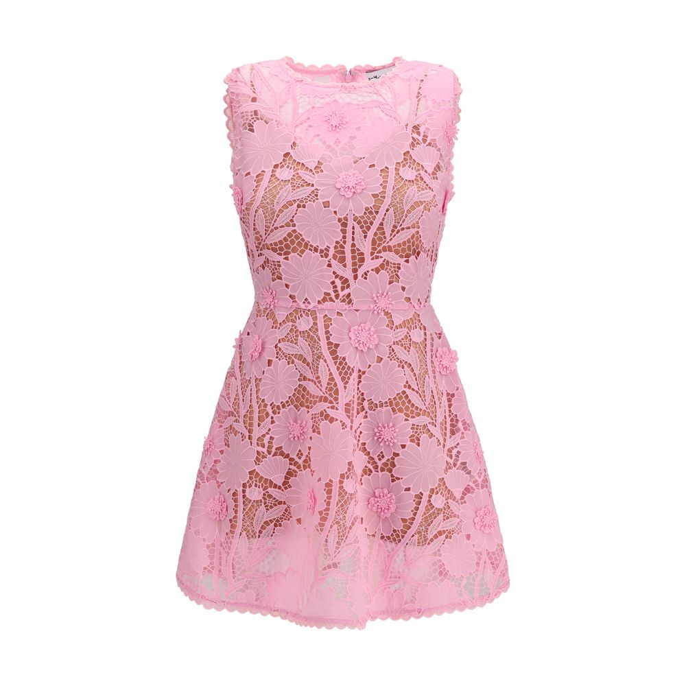 Self-Portrait Multicolor Polyester Cocktail Women's Dress