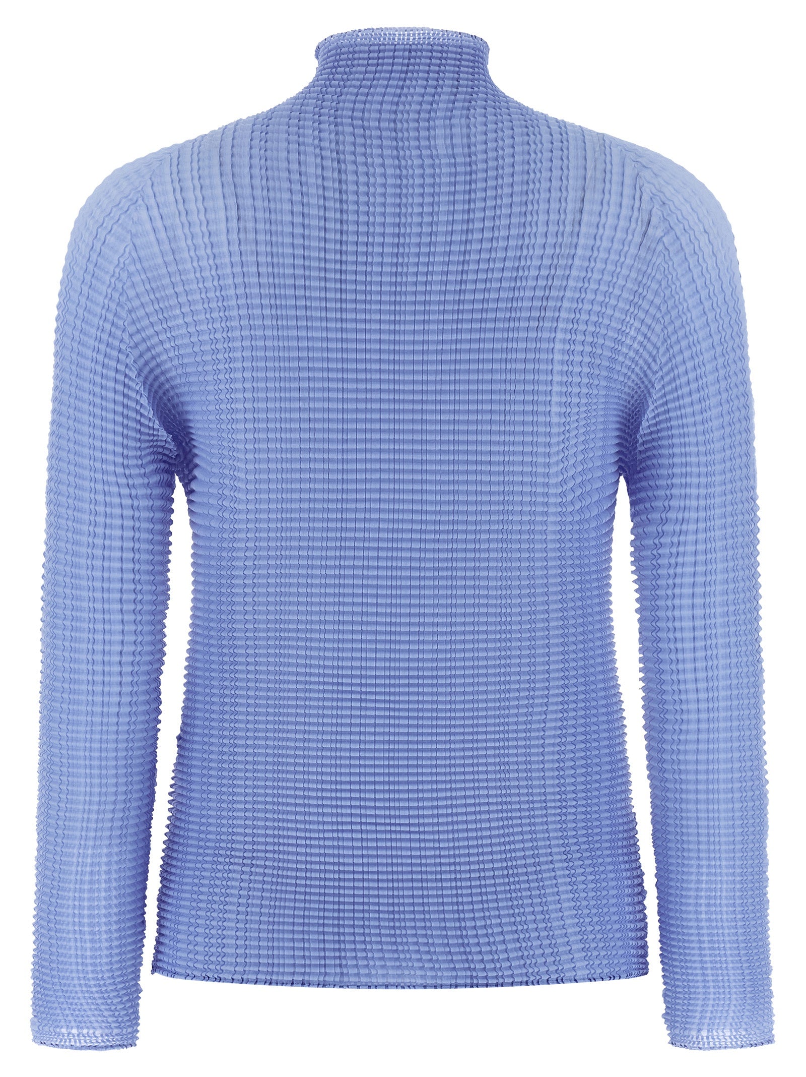 Issey Miyake Blue Polyester Women's Blouse