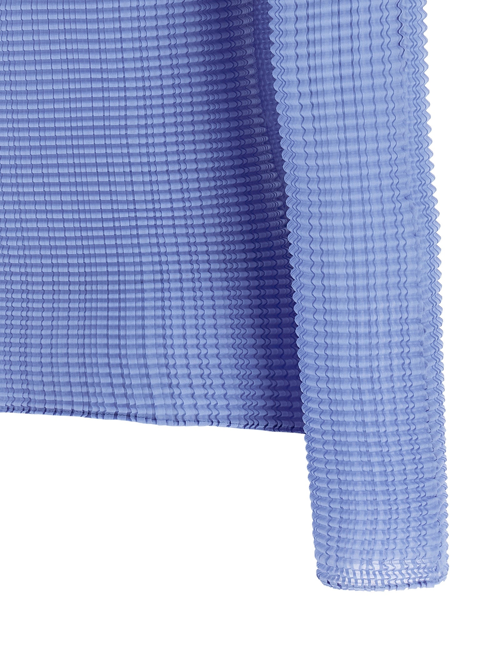 Issey Miyake Blue Polyester Women's Blouse