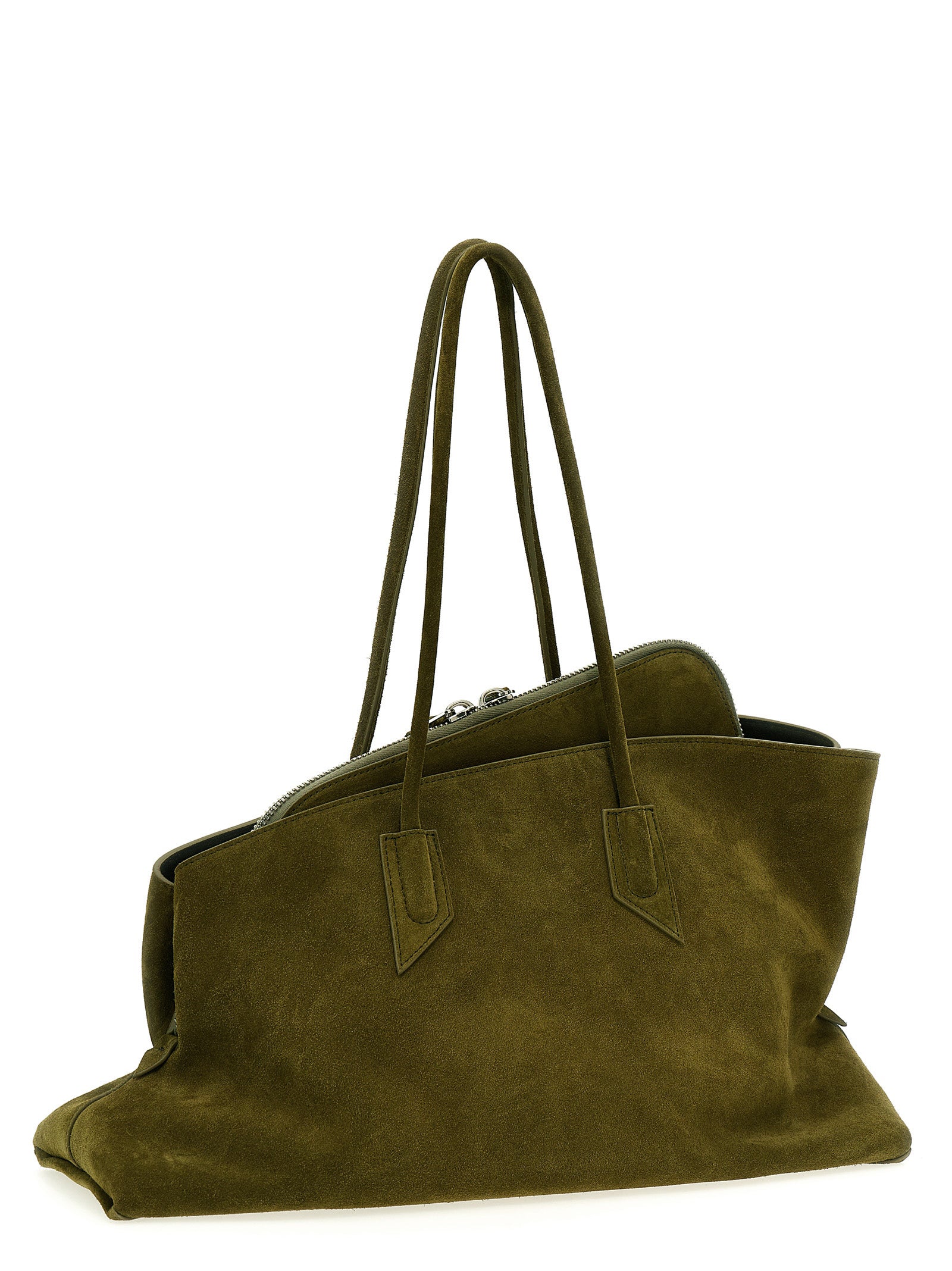 The Attico Bicolor Calfskin Shoulder Women's Bag