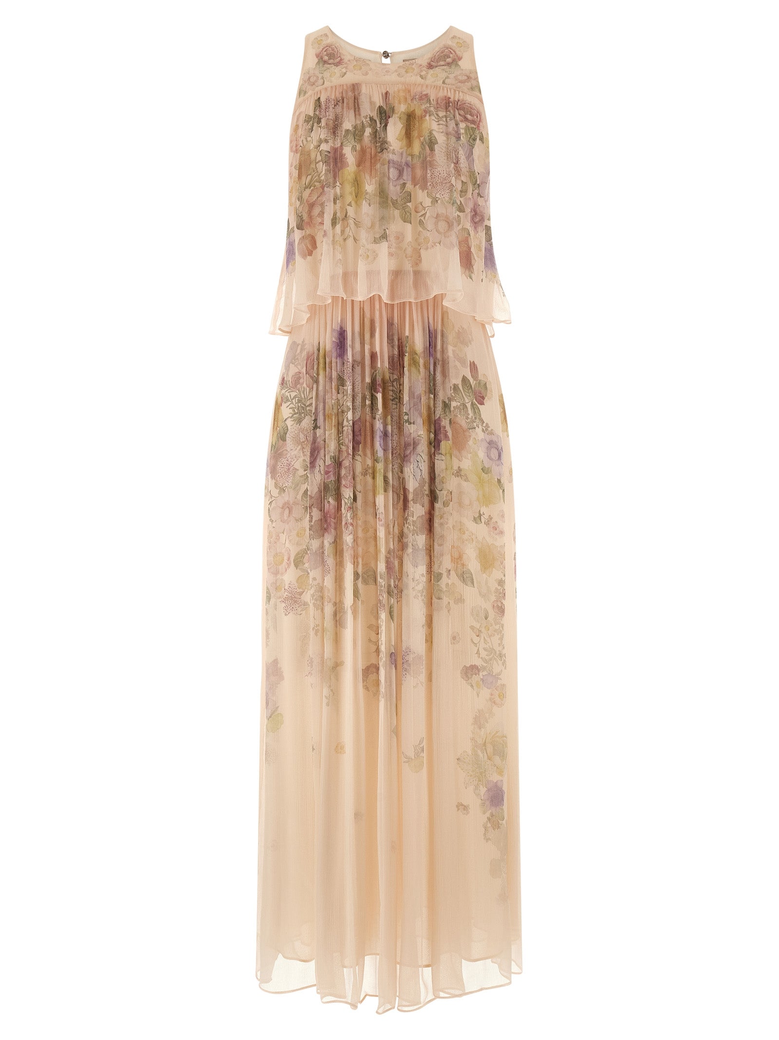Twinset Multicolor Viscose Long Women's Dress