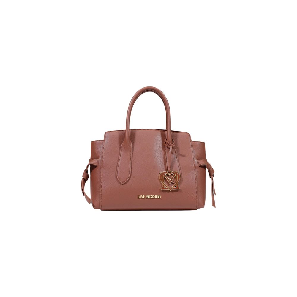 Love Moschino Brown Polyethylene Women's Handbag
