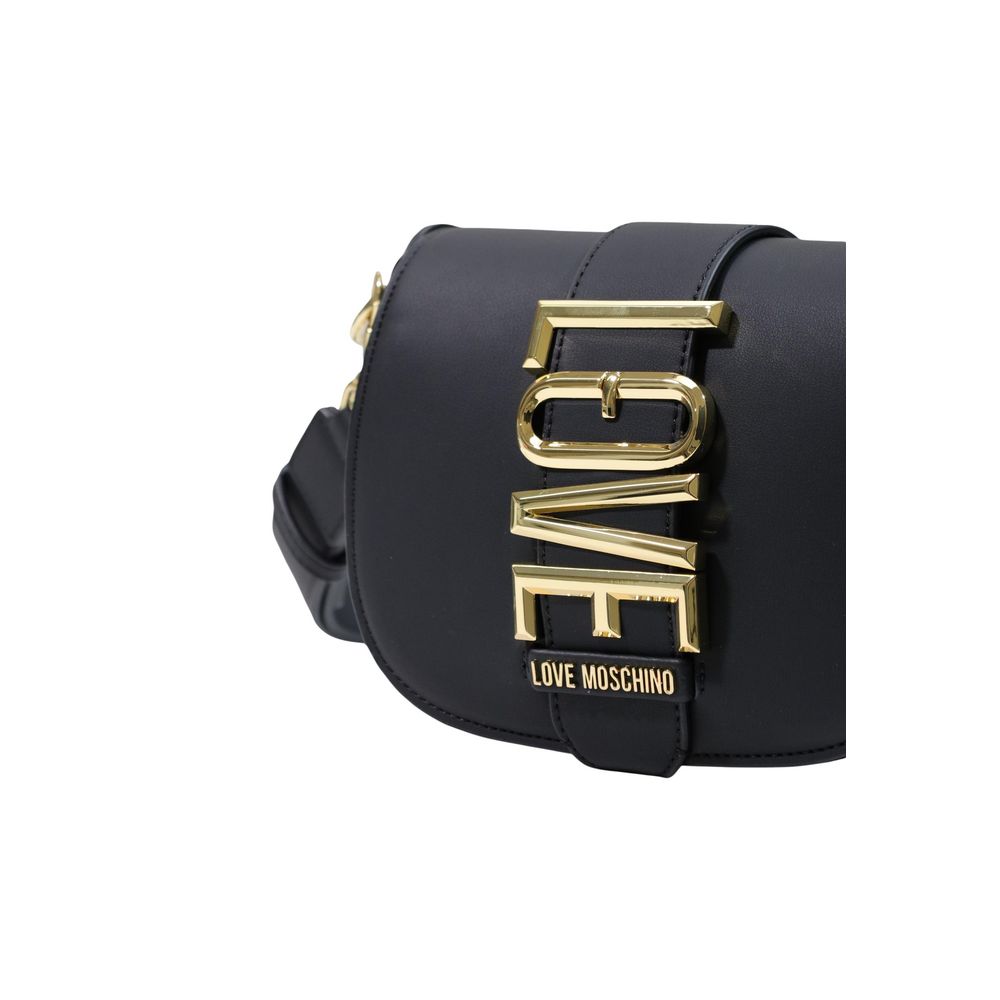 Love Moschino Black Polyethylene Women's Handbag