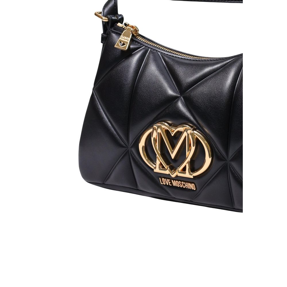 Love Moschino Black Polyethylene Women's Handbag