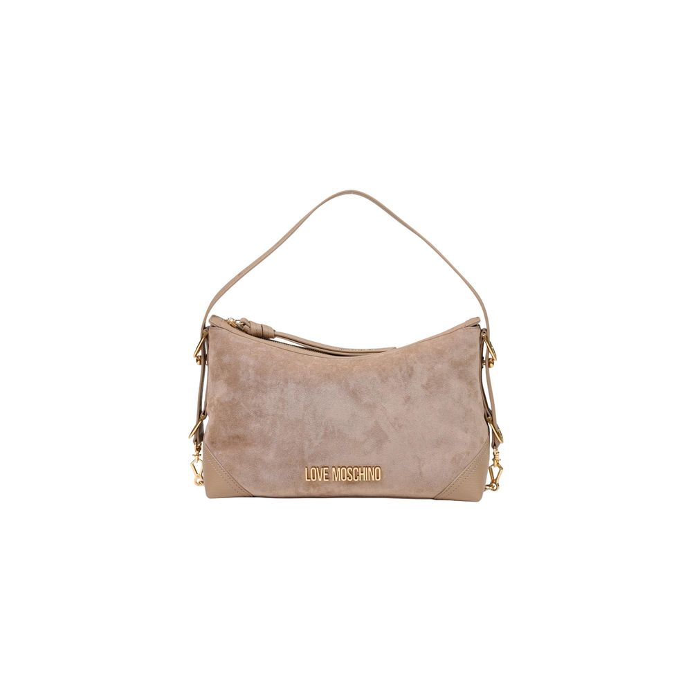 Love Moschino Beige Polyester Women's Handbag