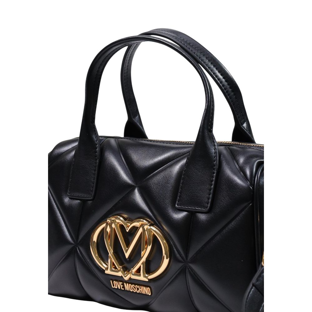 Love Moschino Black Polyethylene Women's Handbag