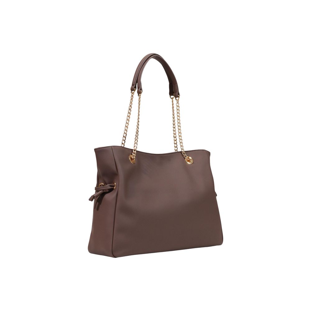 Love Moschino Brown Polyester Women's Handbag