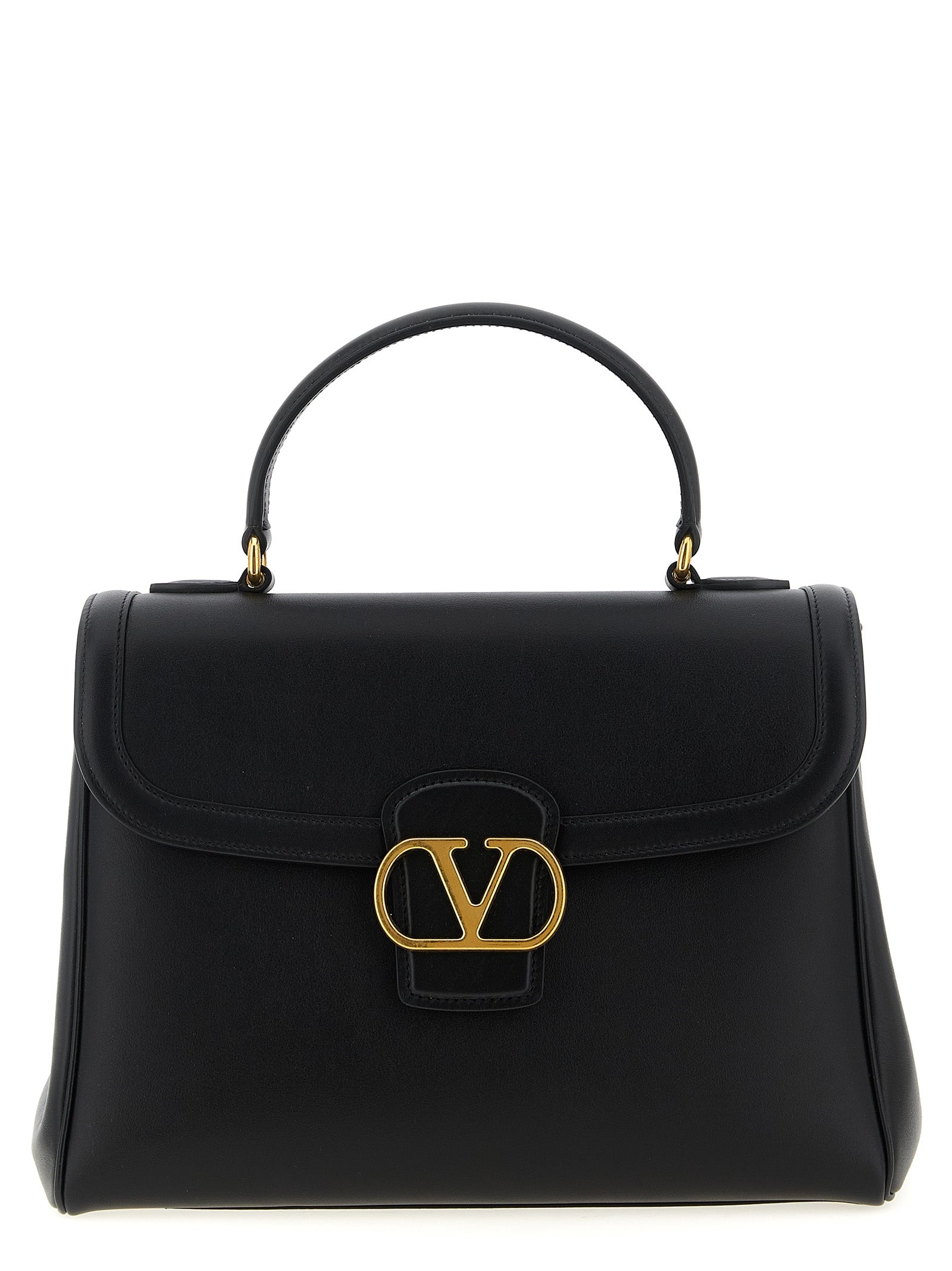 Valentino Garavani Black Calfskin Women's Handbag