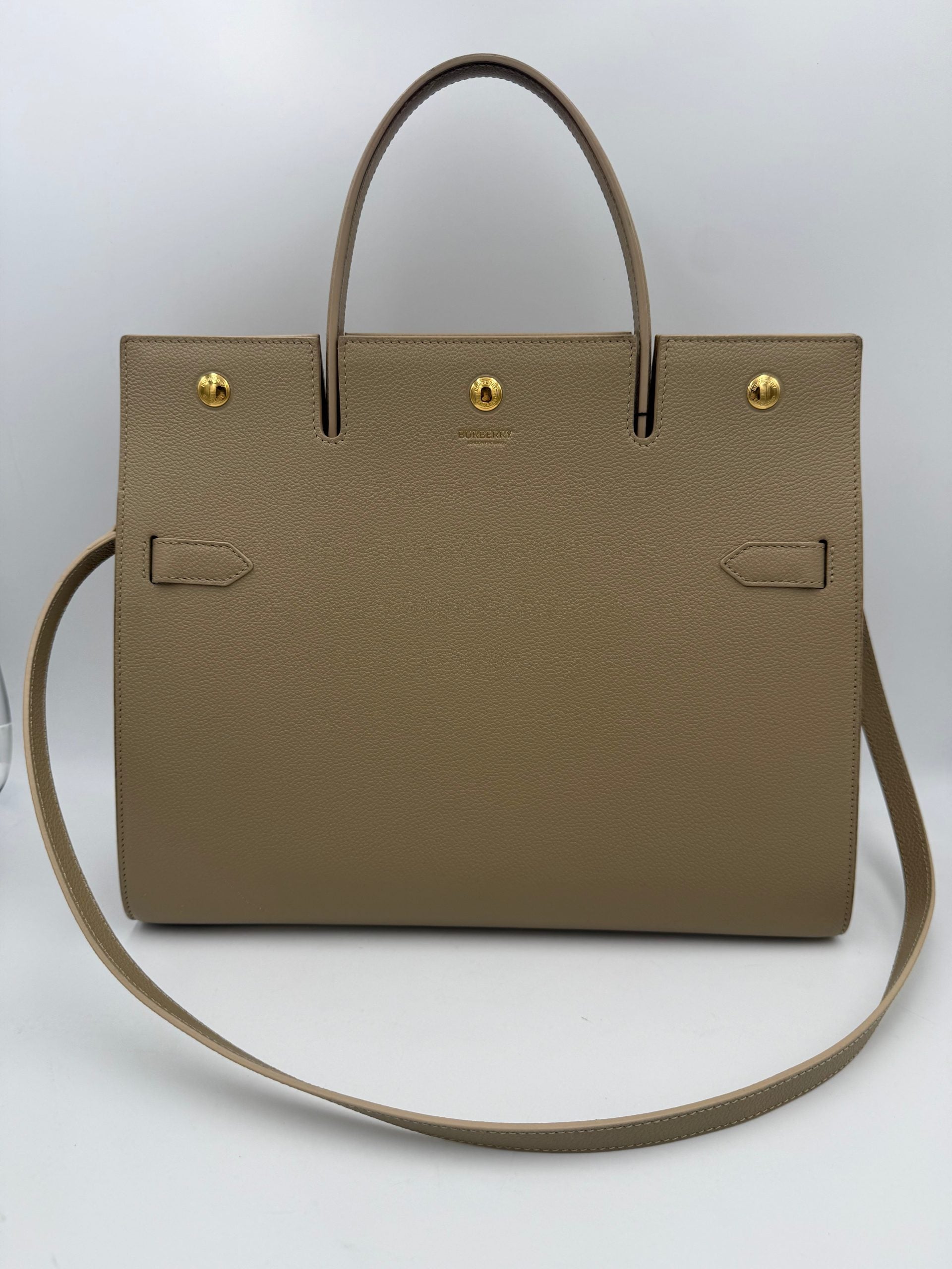 Burberry BURBERRY TITLE BAG Women's Tote (Pre-Owned)