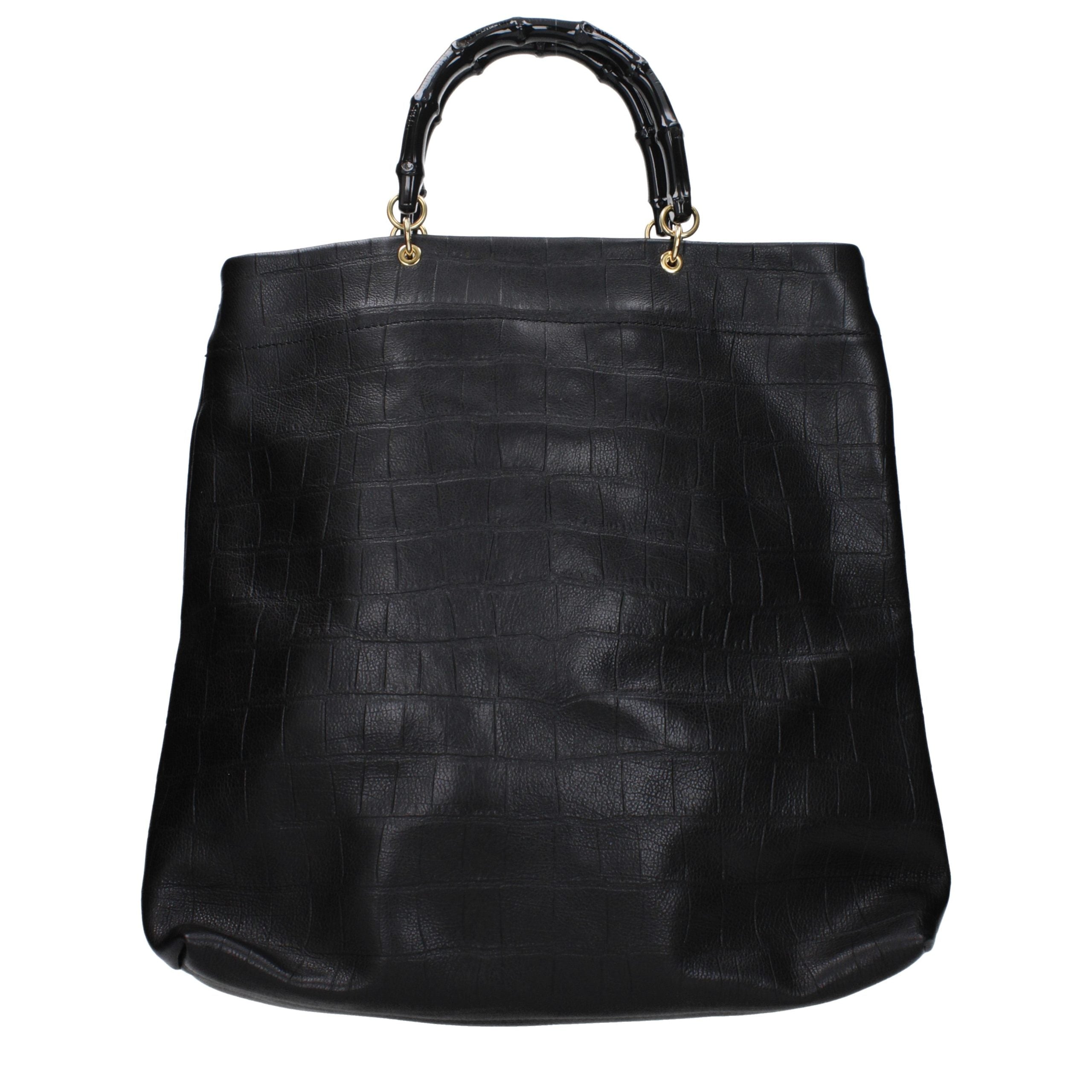 Jil Sander Black Leather Women's Handbag