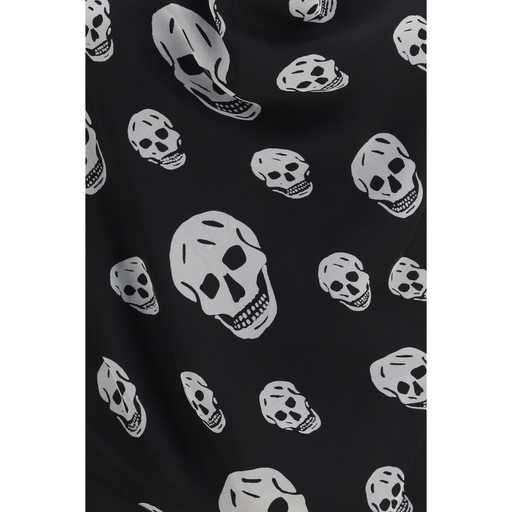 Alexander McQueen Black Silk Women's Shirt