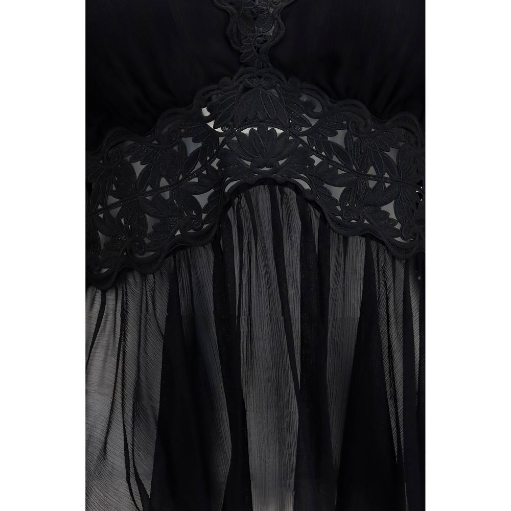 Zimmermann Black Viscose Women's Blouse