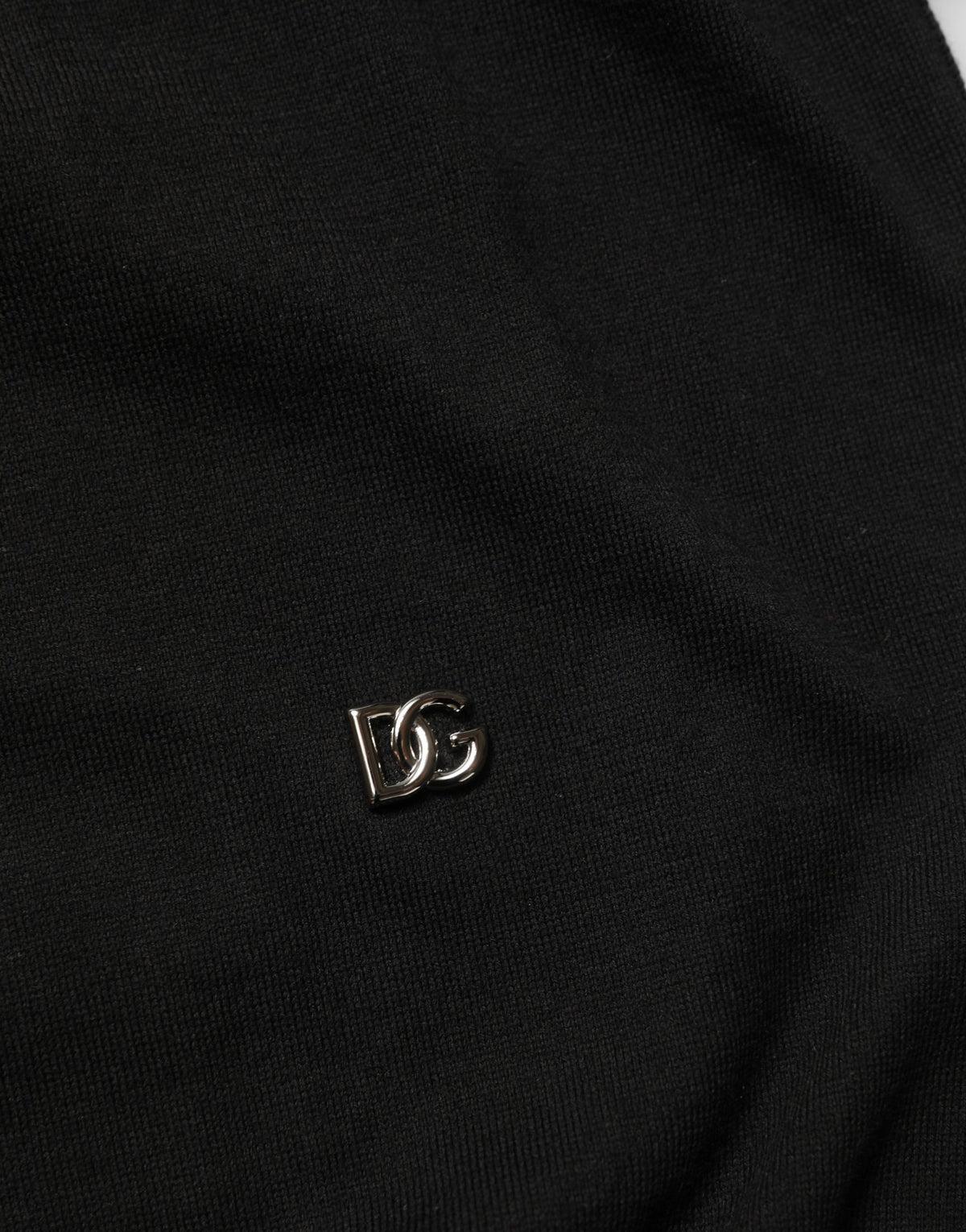 Dolce & Gabbana Black Cotton Collared Short Sleeves Polo Men's T-shirt (Pre-Owned)
