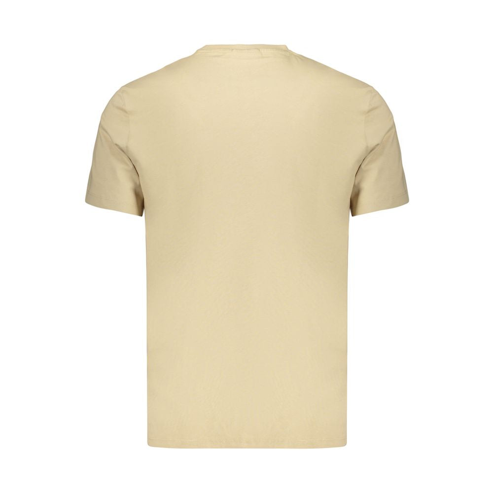 Calvin Klein Beige Cotton Men's Men's T-Shirt