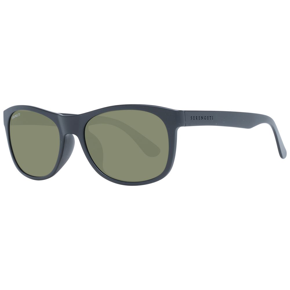 Serengeti Black Plastic  Sunglasses