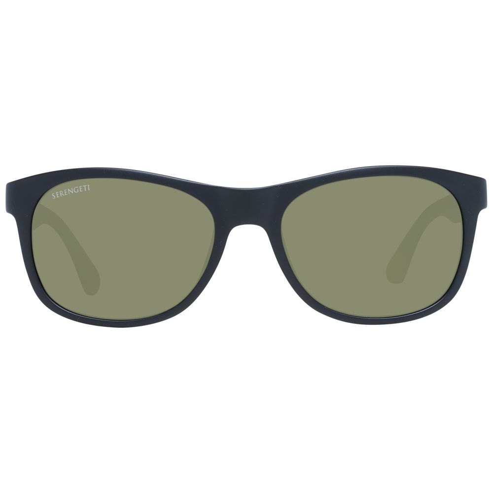 Serengeti Black Plastic  Sunglasses