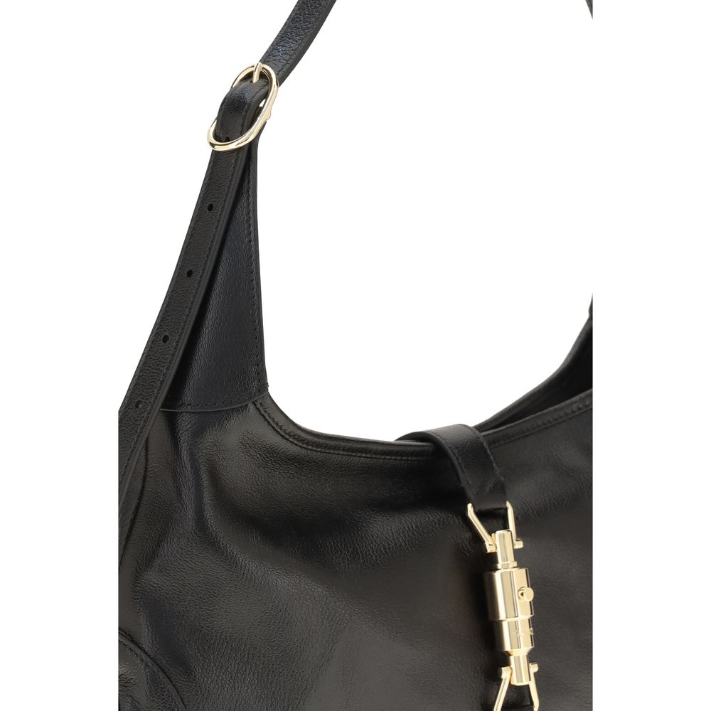 Gucci Black Calf Leather Bos Taurus Women's Handbag