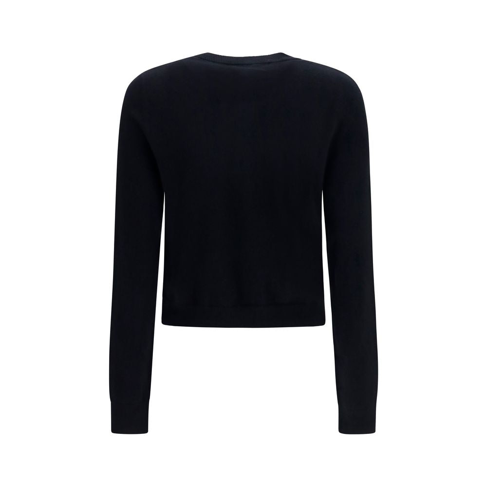 Lisa Yang Black Cashmere Women's Sweatshirt