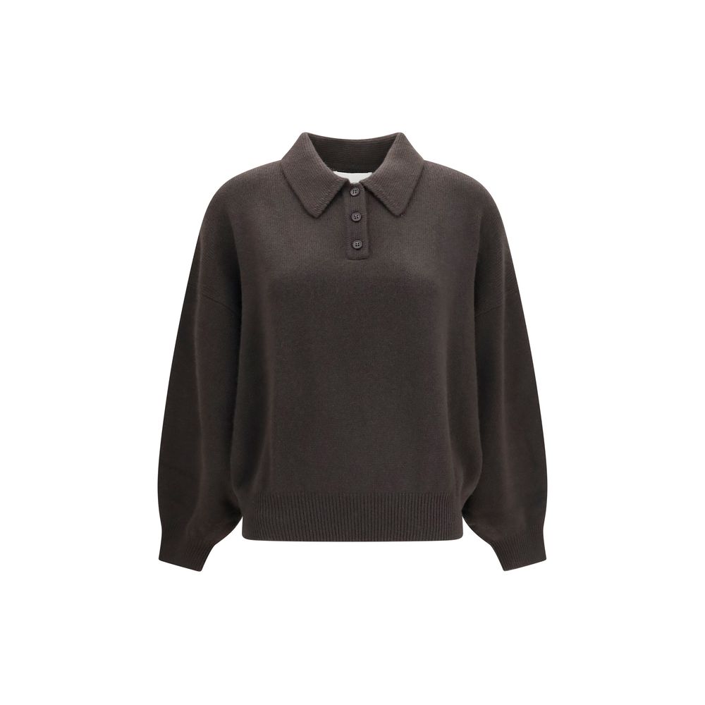 Lisa Yang Brown Cashmere Women's Sweater