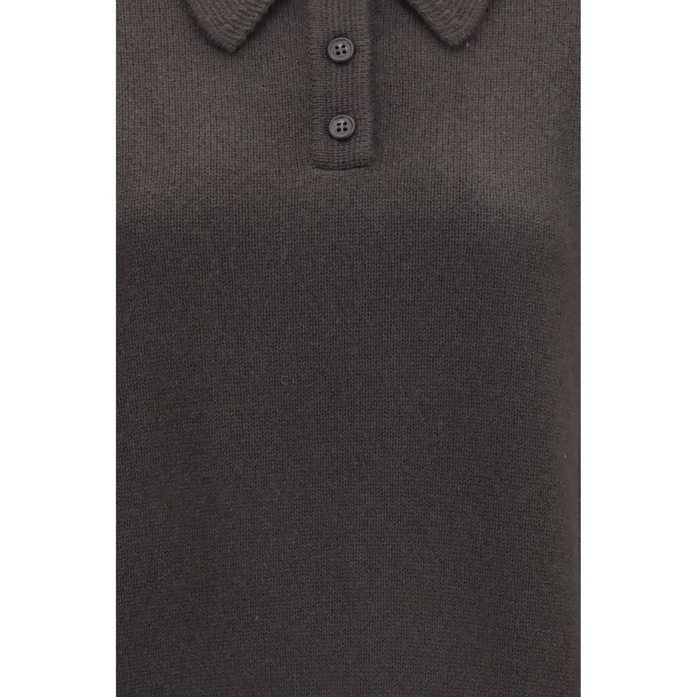 Lisa Yang Brown Cashmere Women's Sweater