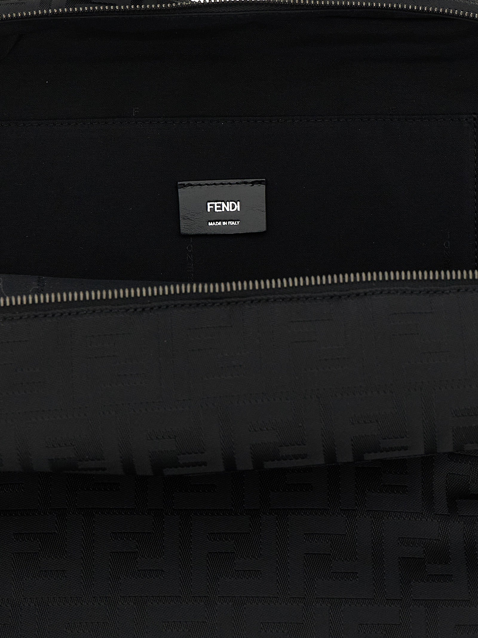 Fendi Black Polyamide Men's Backpack