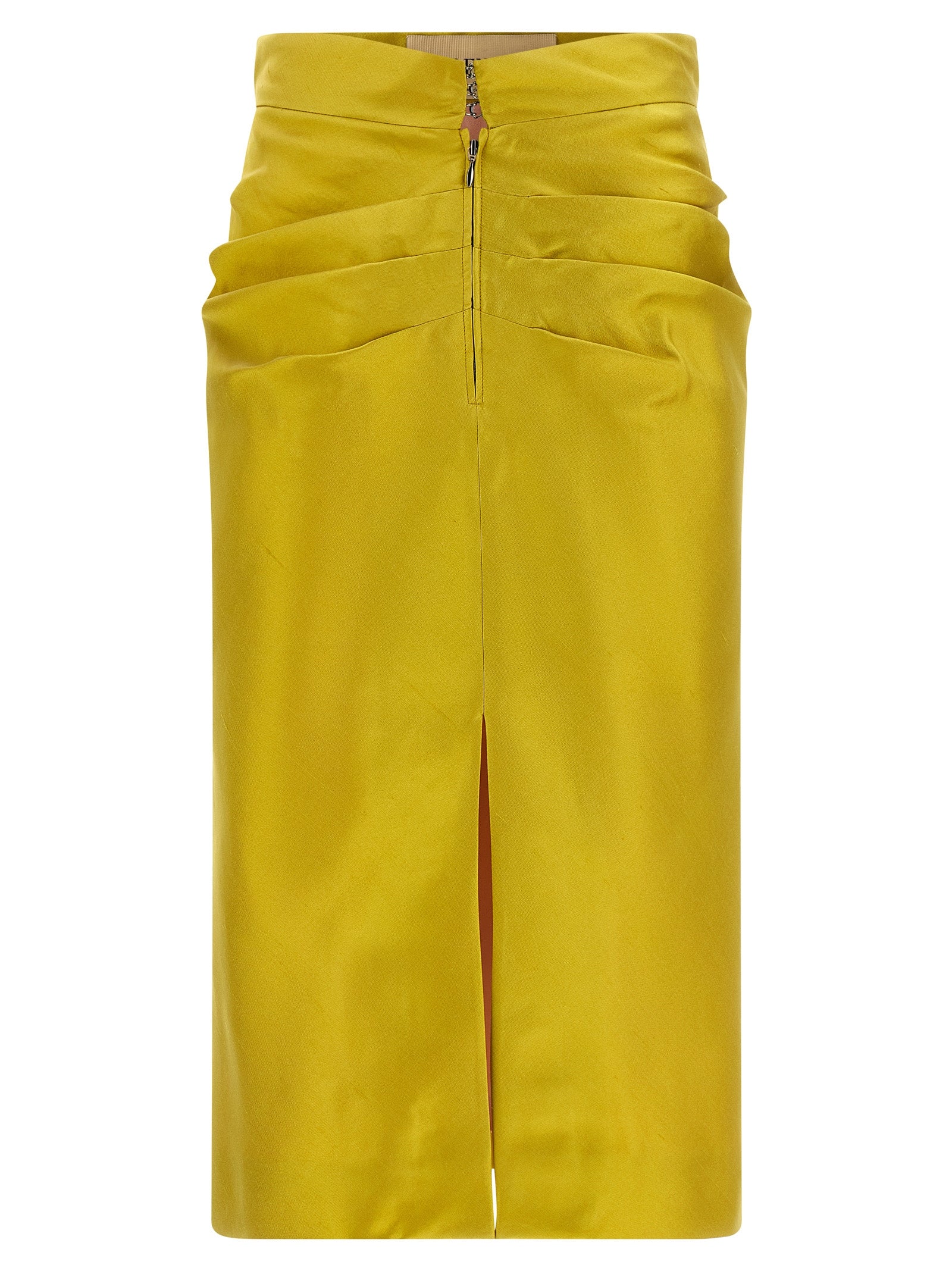 Valentino Garavani Bicolor Silk Midi Women's Skirt