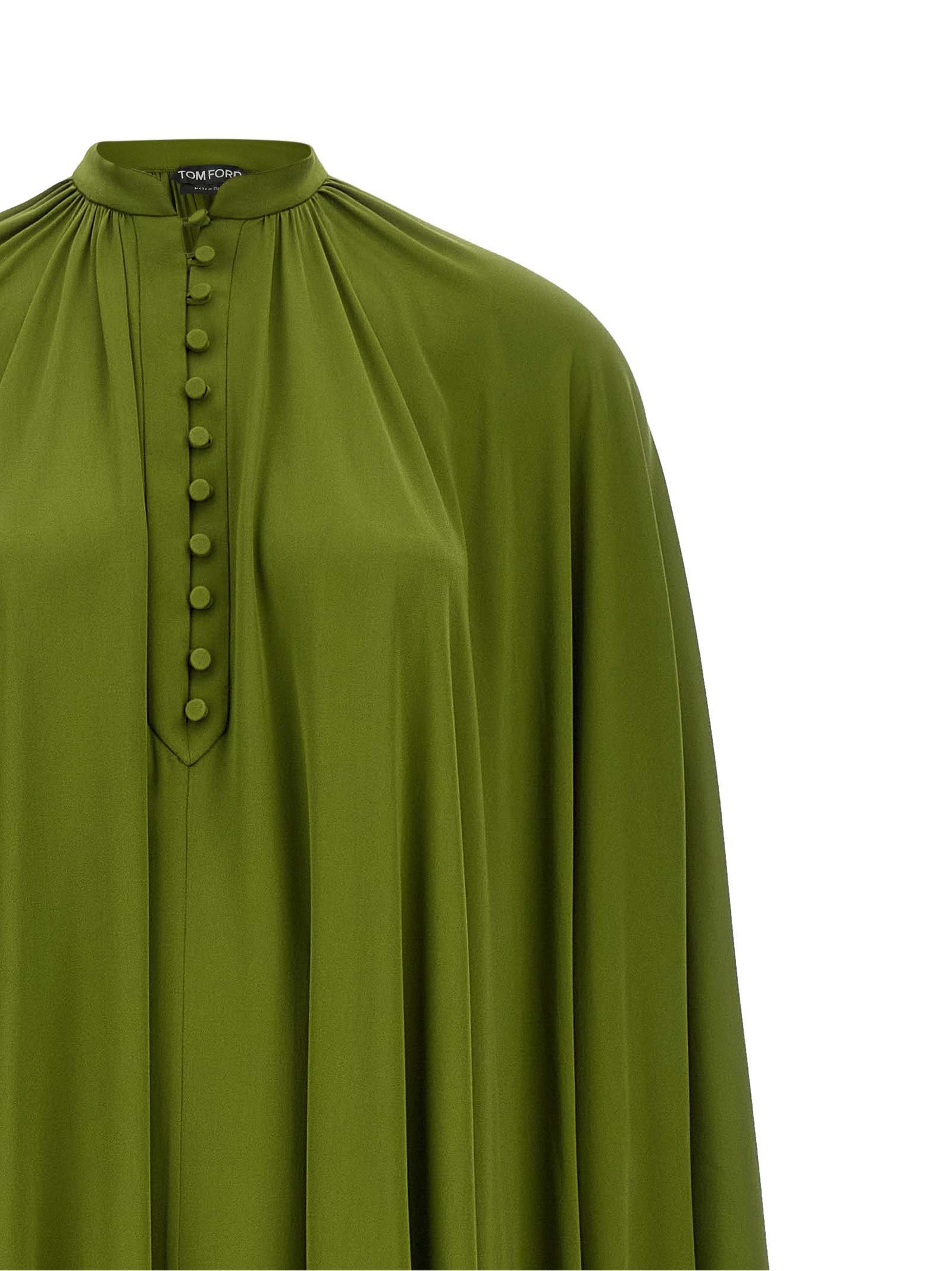 Tom Ford Bicolor Silk Long Women's Dress