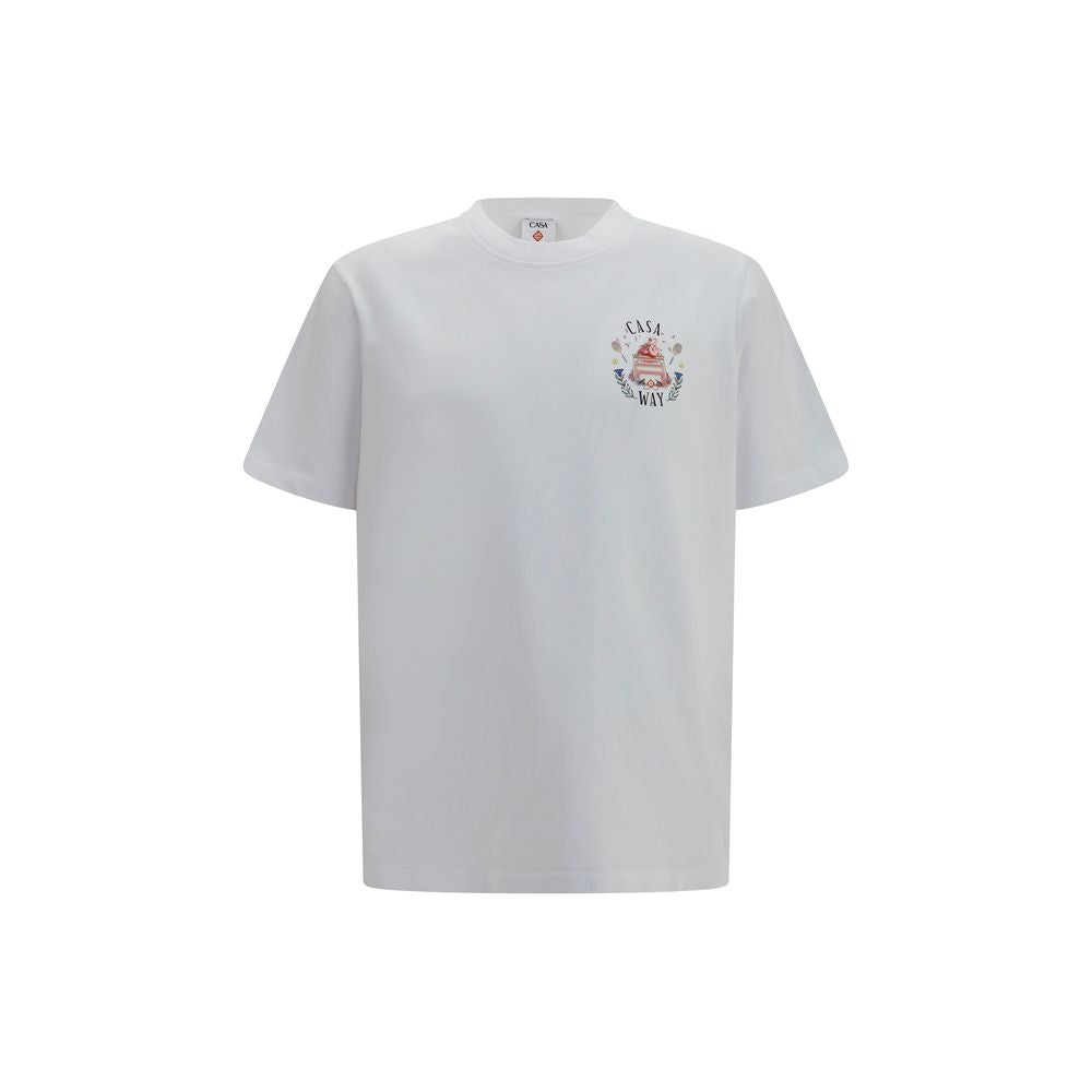 Casablanca White Cotton Men's Sportswear