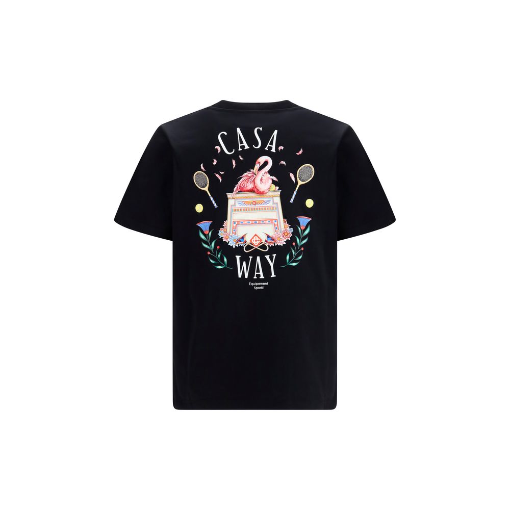 Casablanca Black Cotton Men's Sportswear