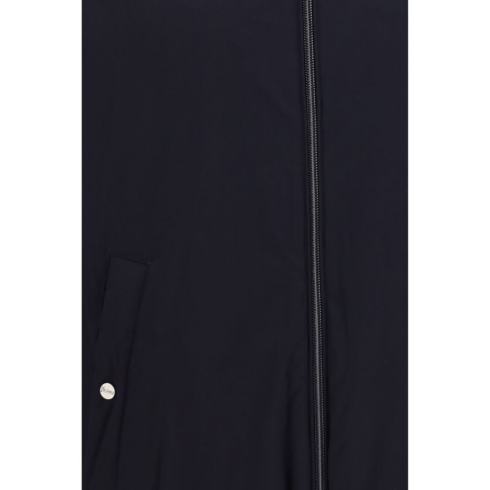 Herno Blue Goose Down Full-Length Men's Jacket