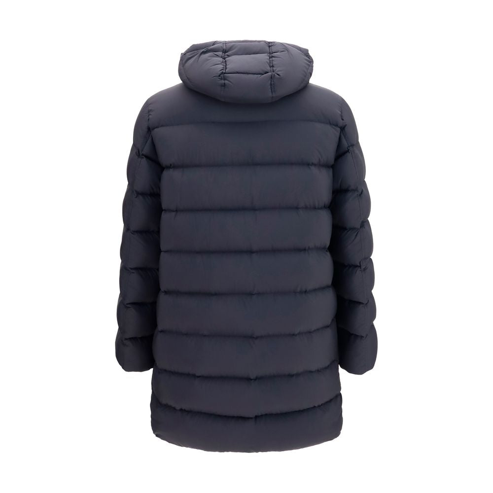 Herno Black Polyamide Full-Length Men's Jacket