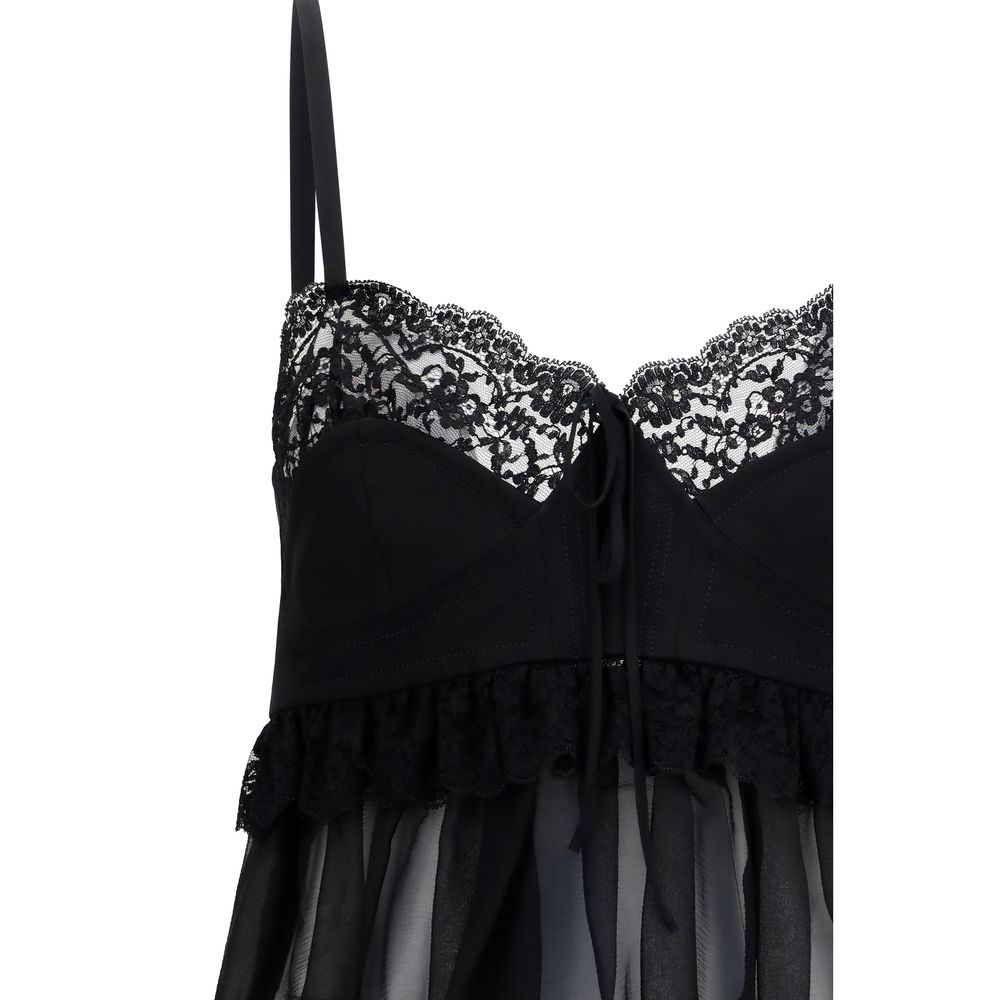 Chloé Black Silk Women's Blouse