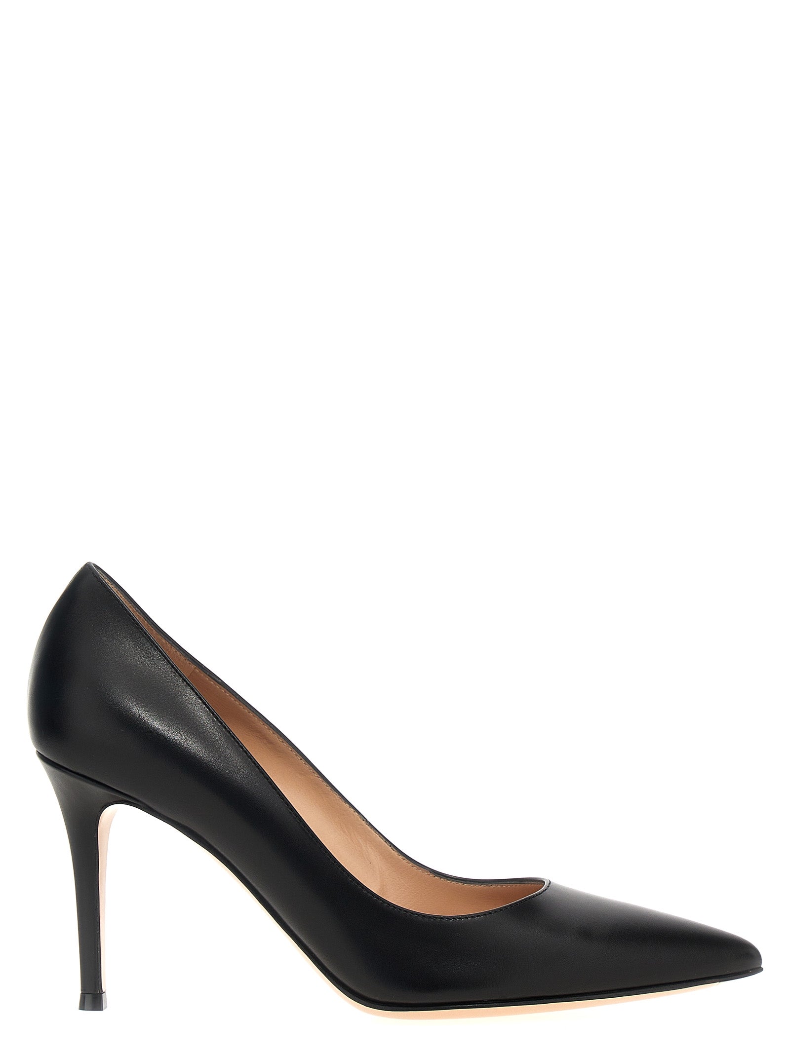 Gianvito Rossi Black Calfskin High Heel Women's Pumps