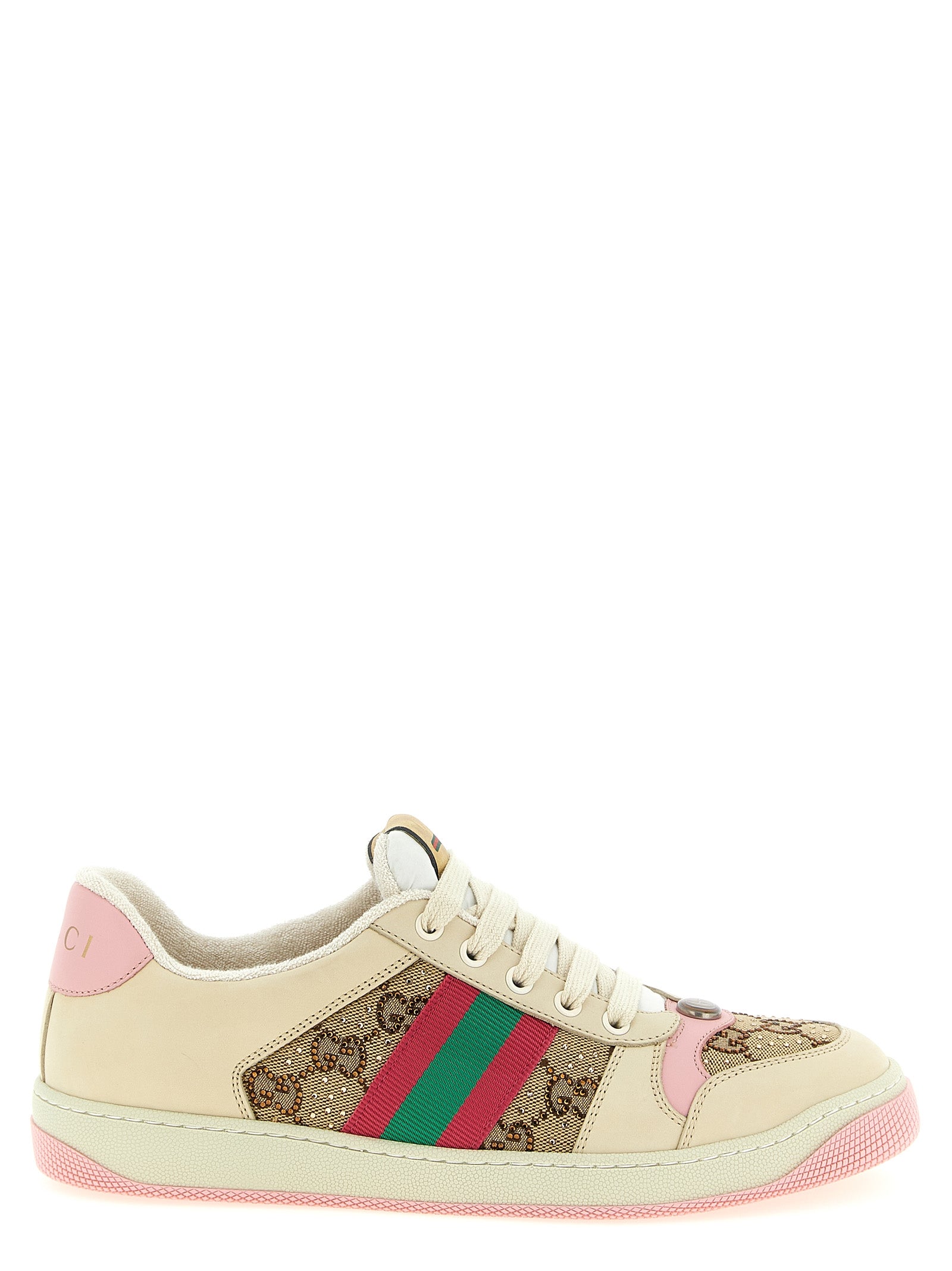 Gucci Multicolor Calfskin Low Top Women's Sneakers