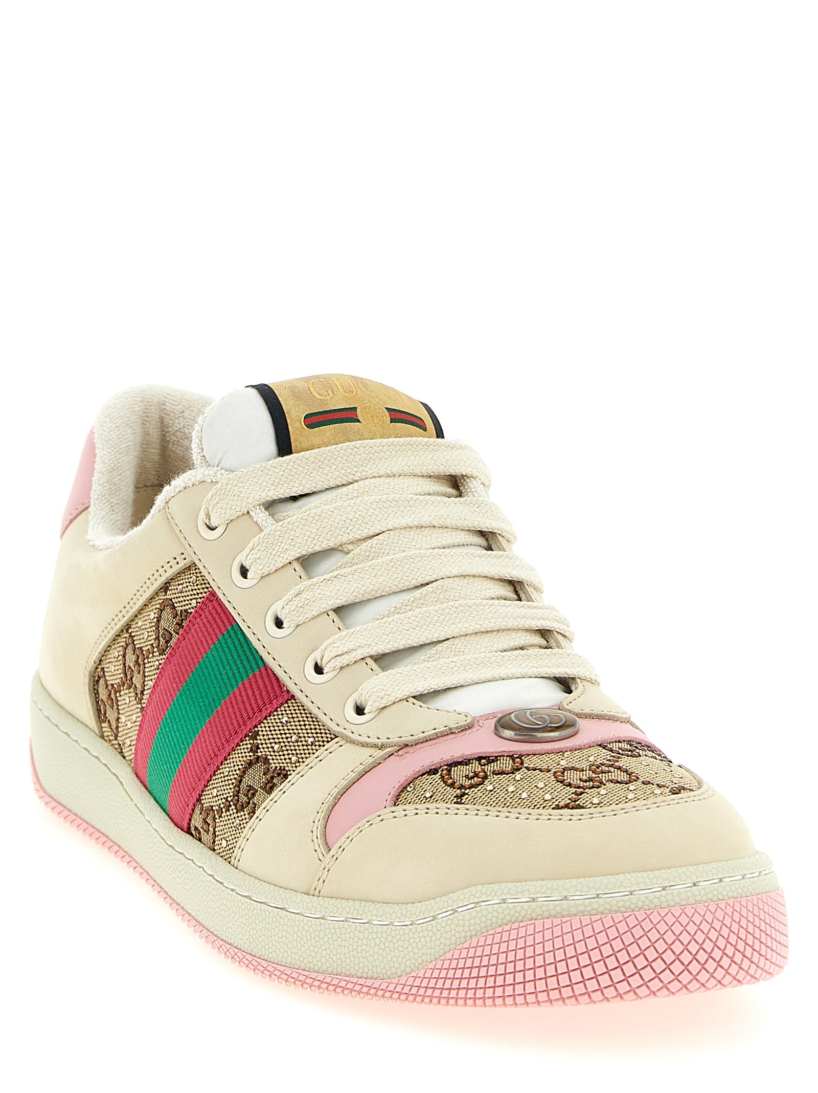 Gucci Multicolor Calfskin Low Top Women's Sneakers