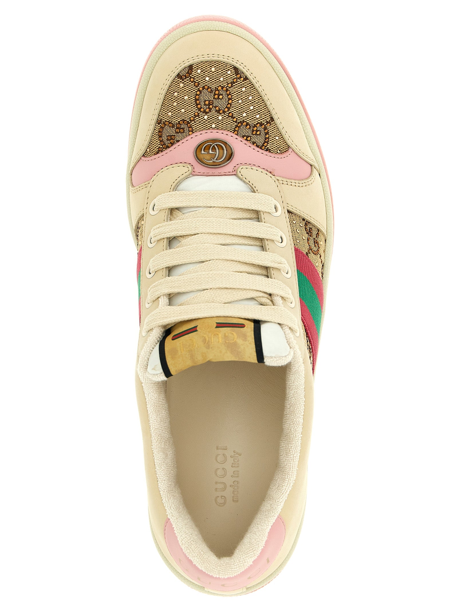 Gucci Multicolor Calfskin Low Top Women's Sneakers