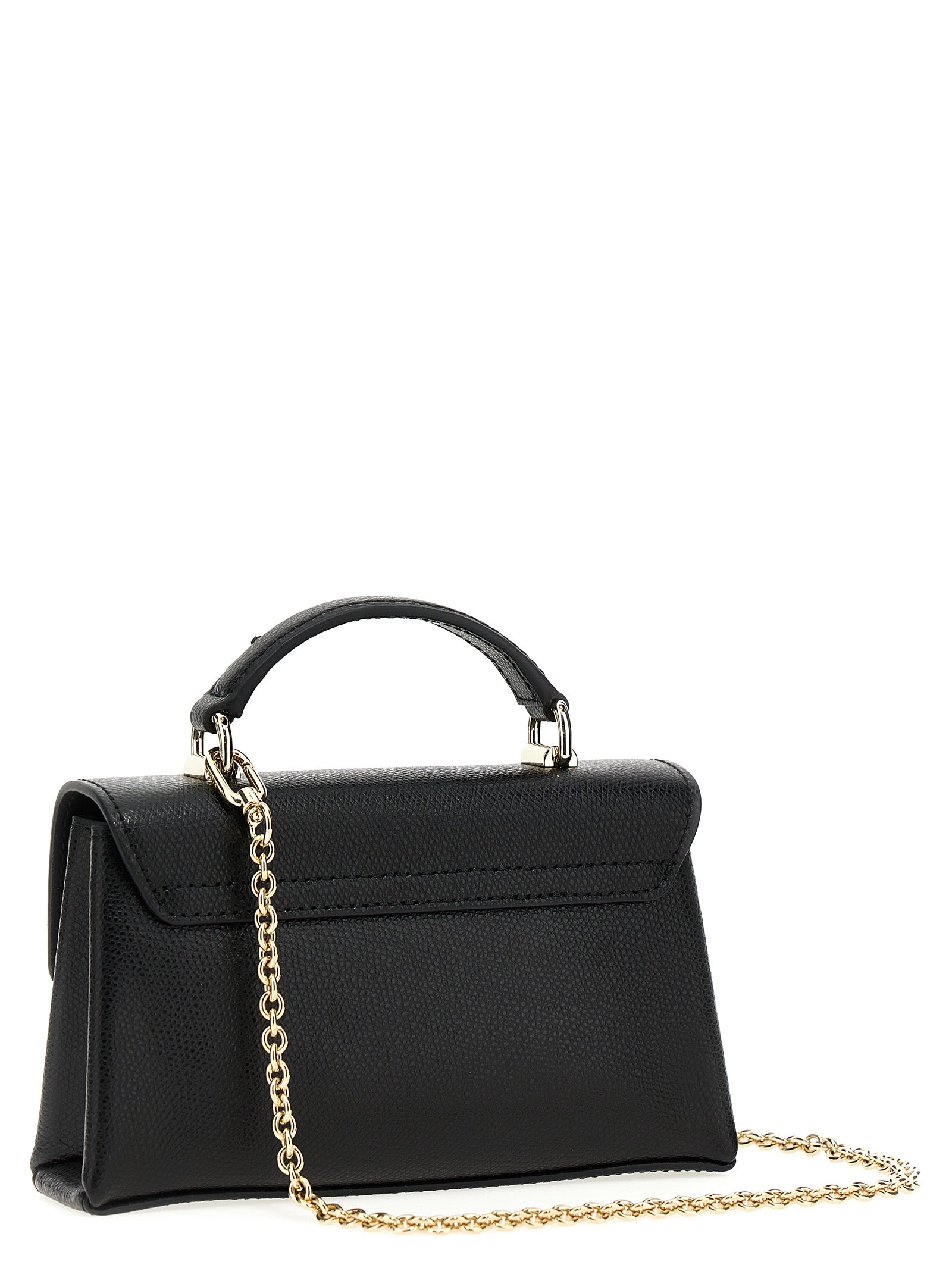 Furla Black Leather Crossbody Women's Bag