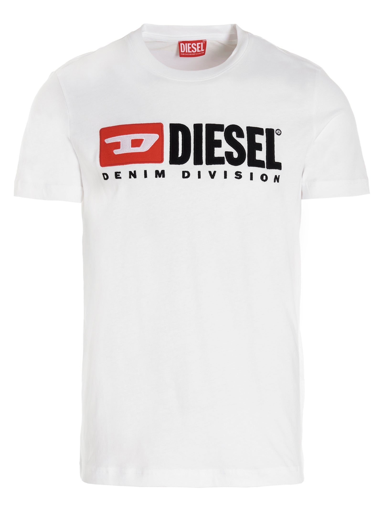 Diesel White Cotton Men's T-Shirt
