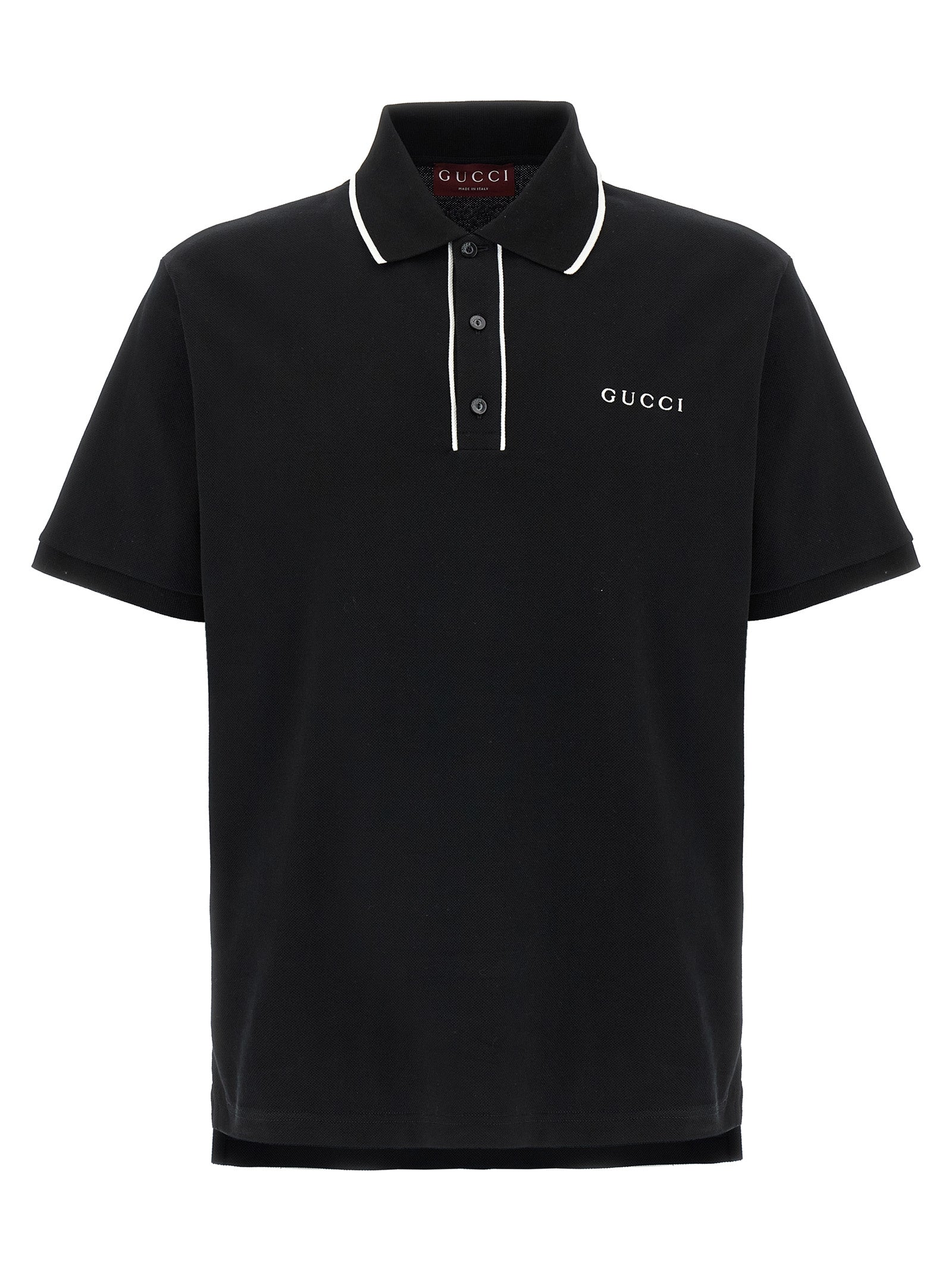Gucci Bicolor Cotton Polo Men's Shirt