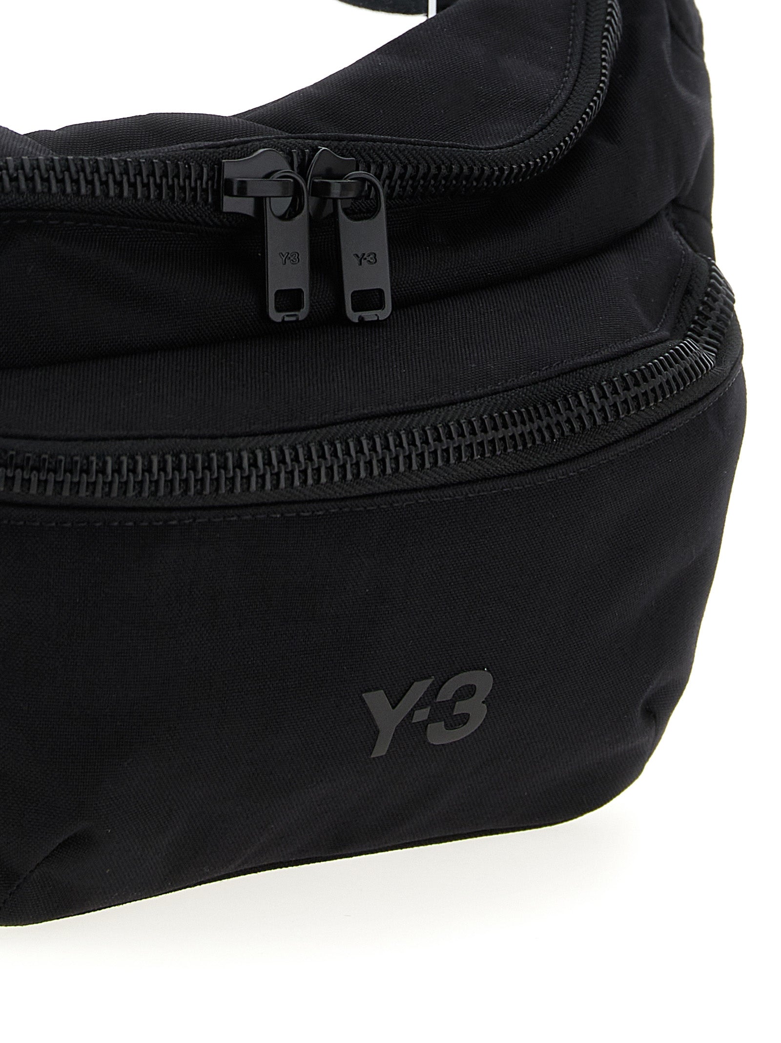 Y-3 Black Polyamide Crossbody  Bag