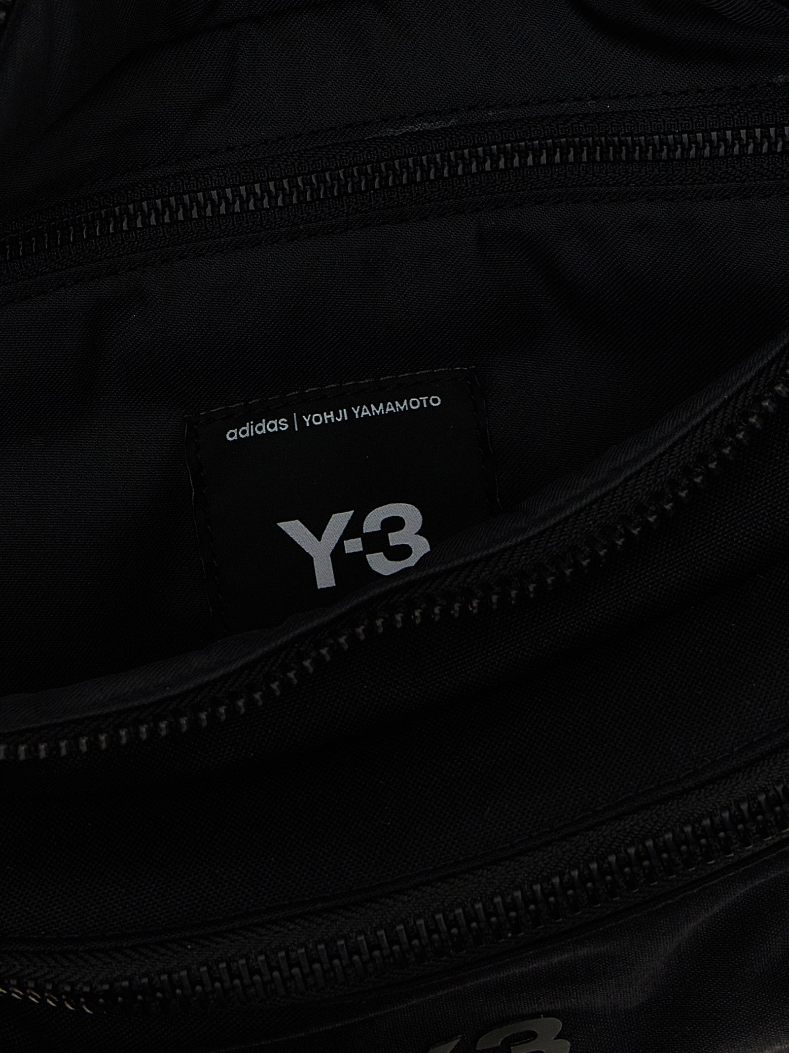 Y-3 Black Polyamide Crossbody  Bag